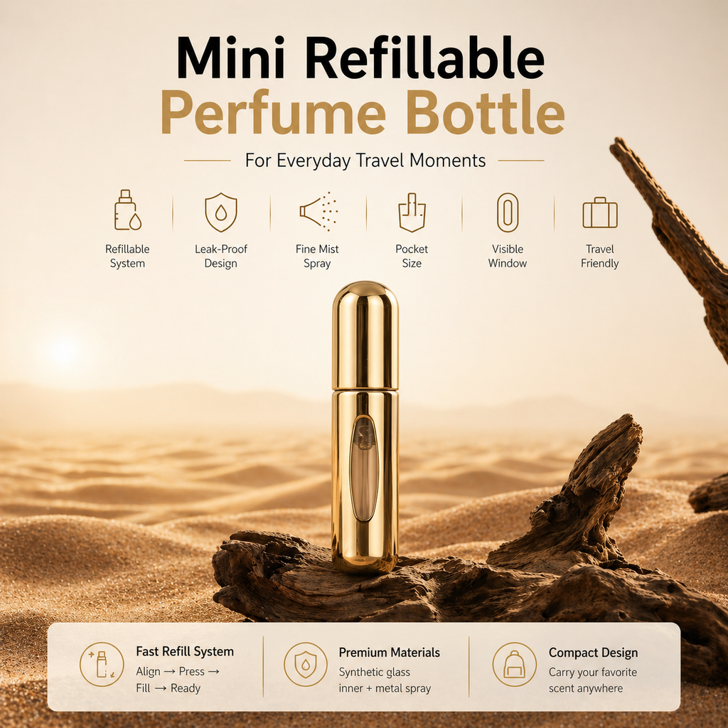 Mini Perfume Atomizer Set | Nexovibe