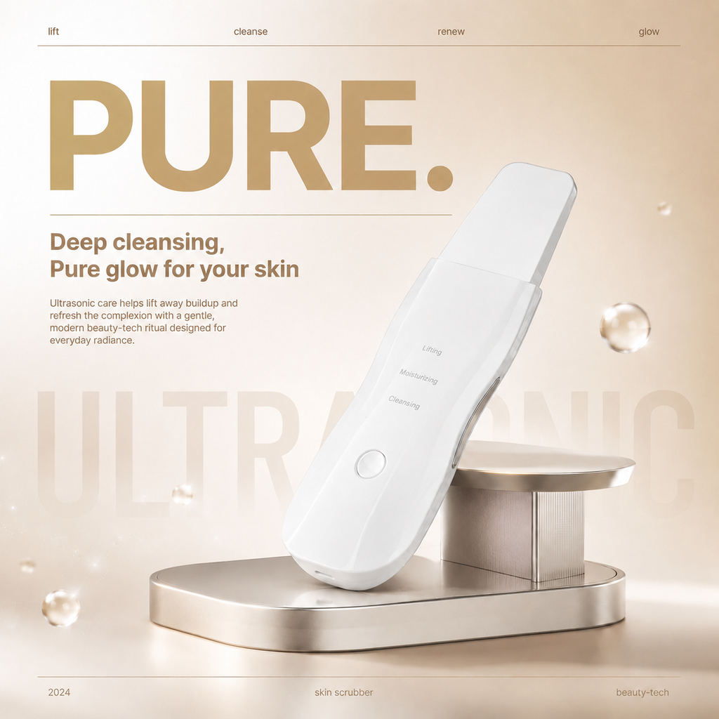 Ultrasonic Skin Scrubber | Nexovibe