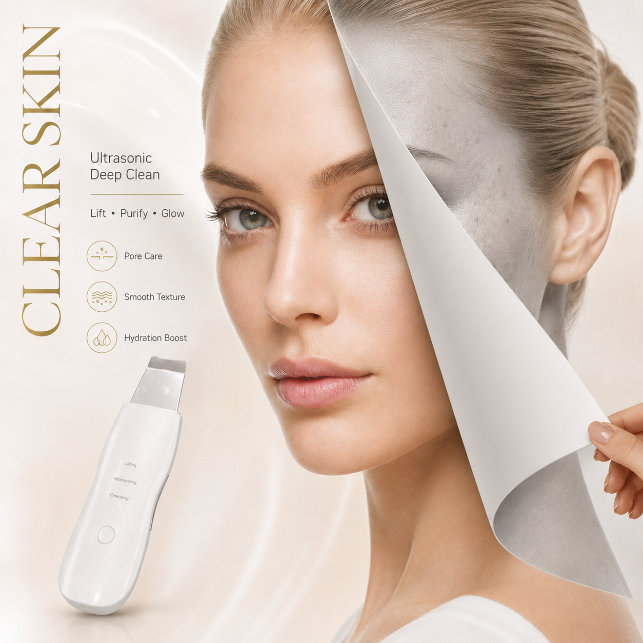 Ultrasonic Skin Scrubber | Nexovibe