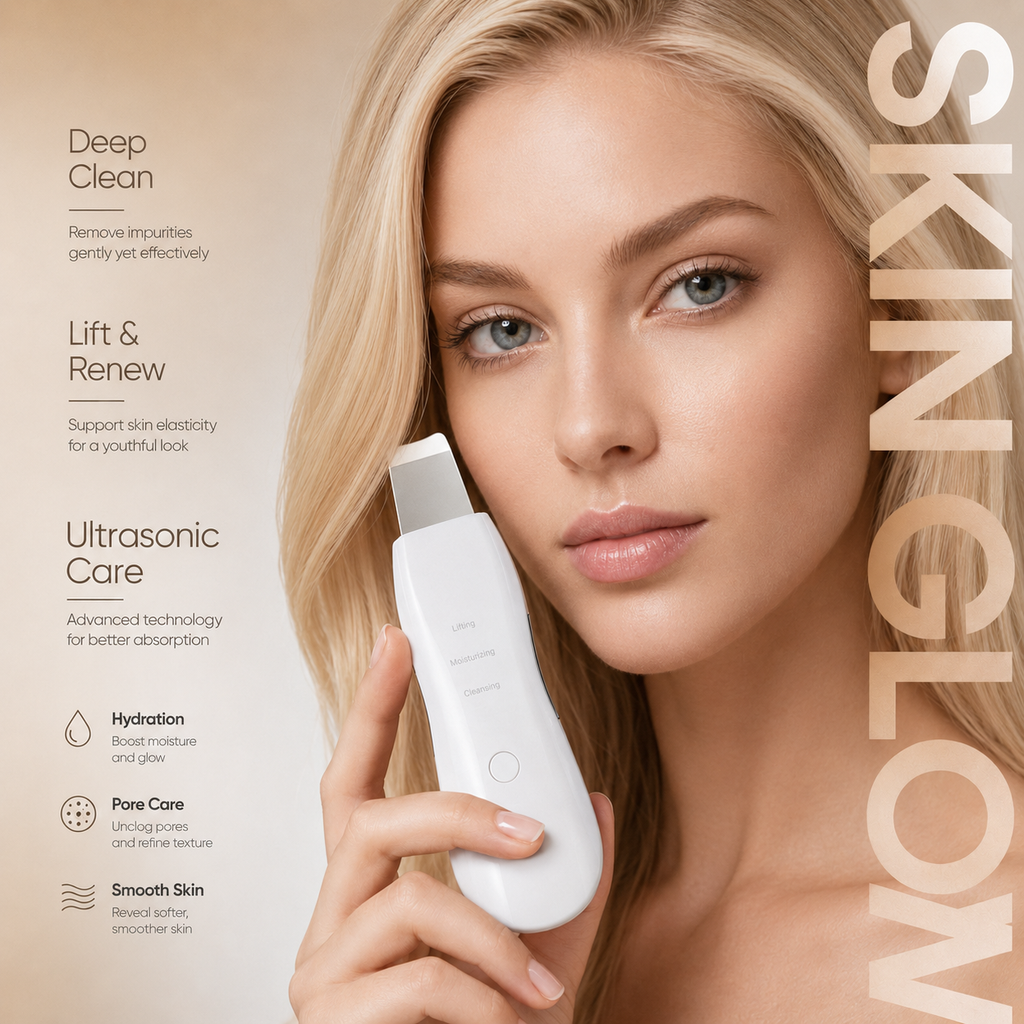Ultrasonic Skin Scrubber | Nexovibe
