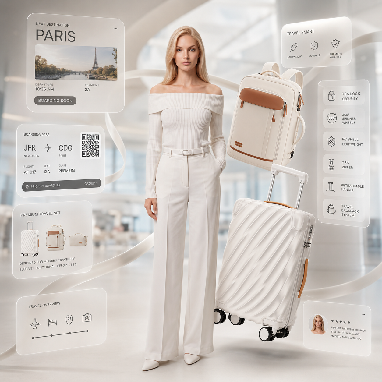 Premium Travel Set | Nexovibe