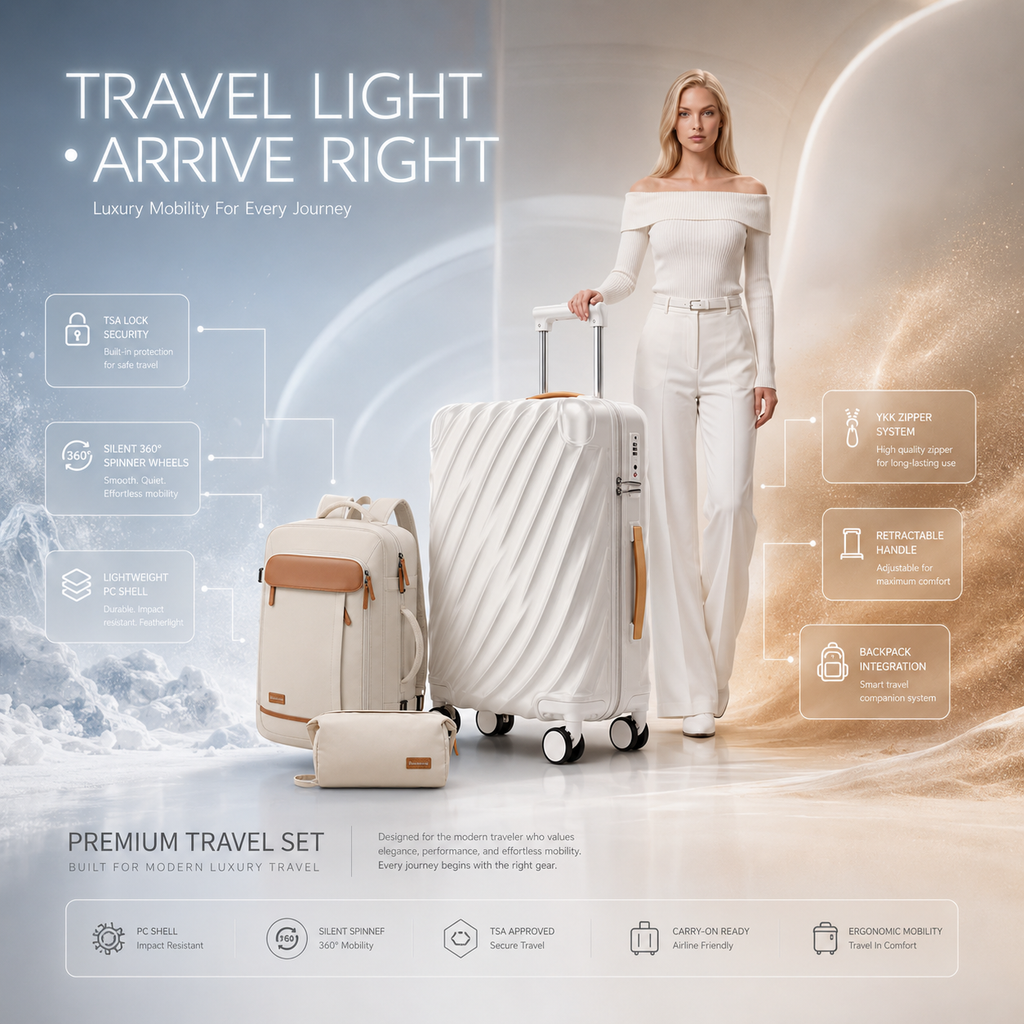 Premium Travel Set | Nexovibe