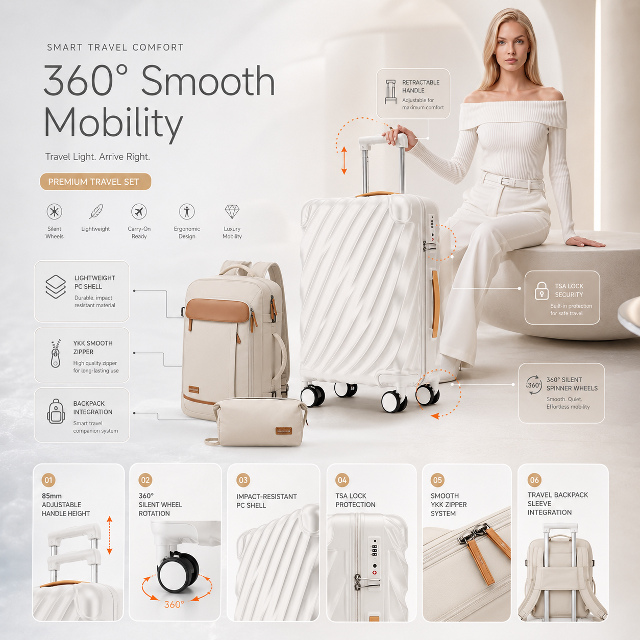 Premium Travel Set | Nexovibe
