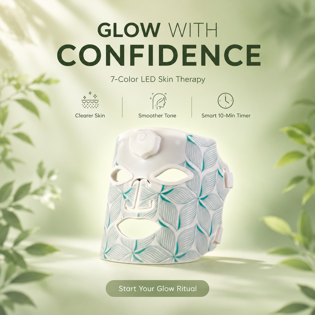 Flexible LED Face Mask | Nexovibe