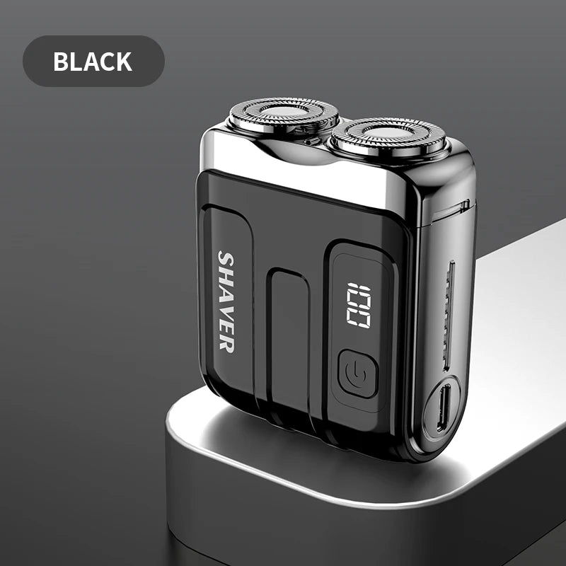 Mini Pocket Shaver | 60-Min Battery + Digital Display | Nexovibe