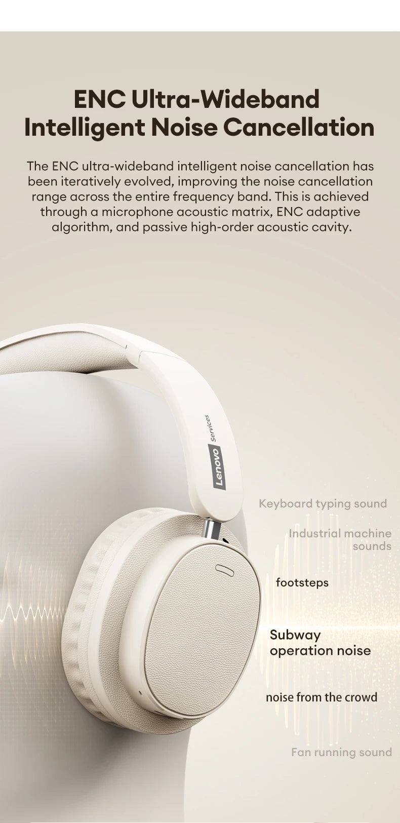 Premium-Look Wireless Headphones | 30H Battery | Nexovibe