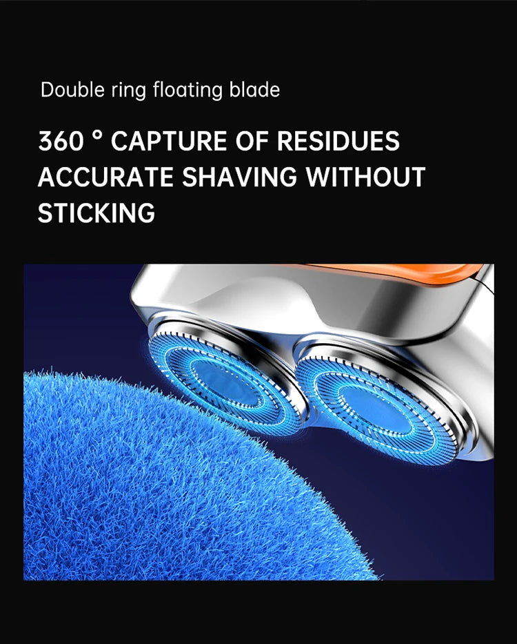 Mini Pocket Shaver | 60-Min Battery + Digital Display | Nexovibe