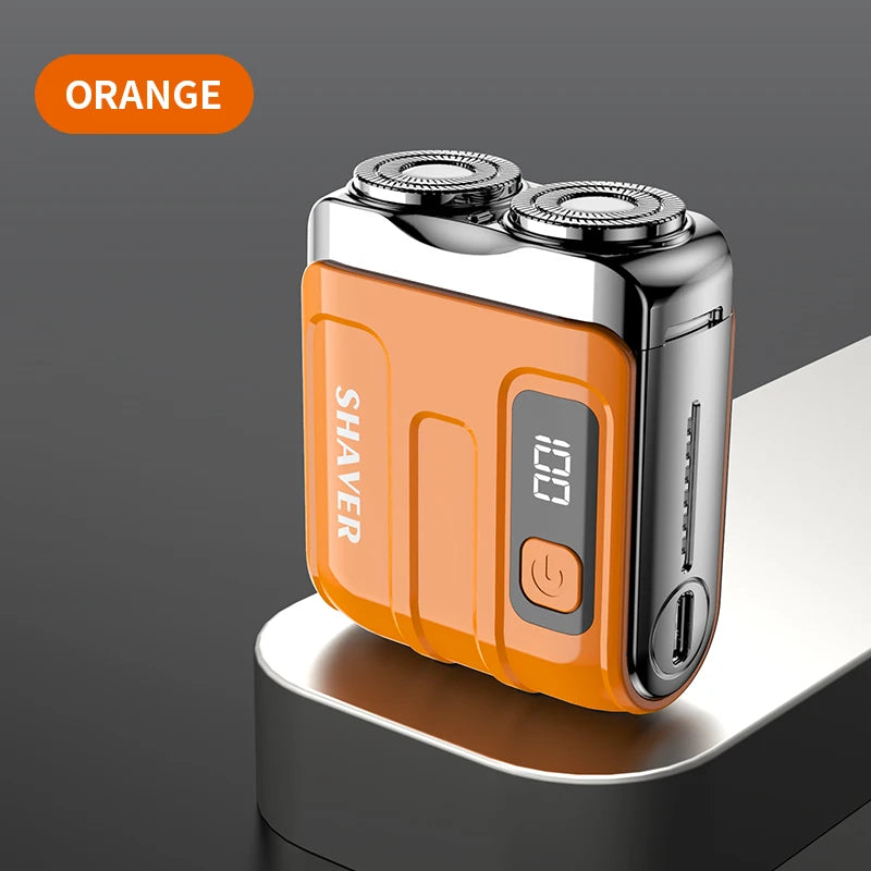 Mini Pocket Shaver | 60-Min Battery + Digital Display | Nexovibe