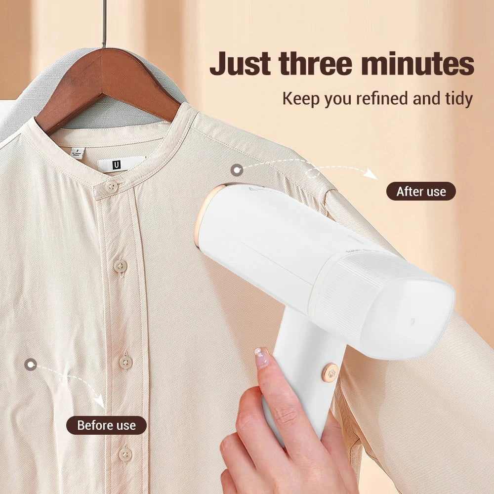 Portable Handheld Garment Steamer | 1000W Fast-Heat | Nexovibe