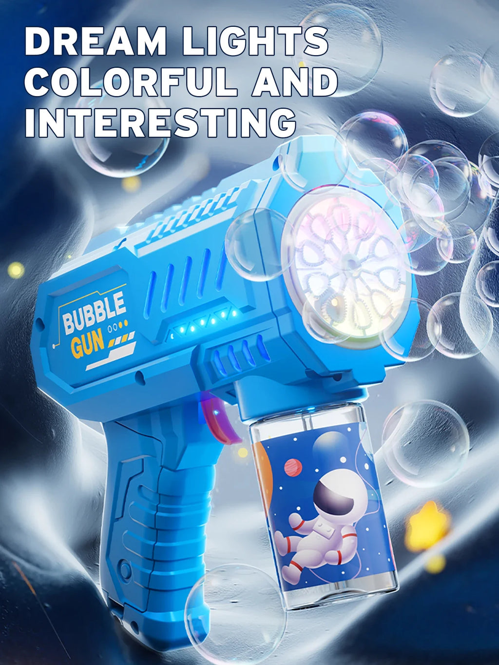 Automatic Bubble Gun | Nexovibe