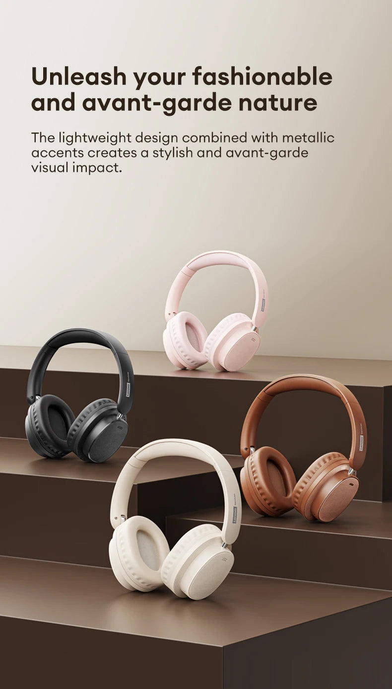 Premium-Look Wireless Headphones | 30H Battery | Nexovibe