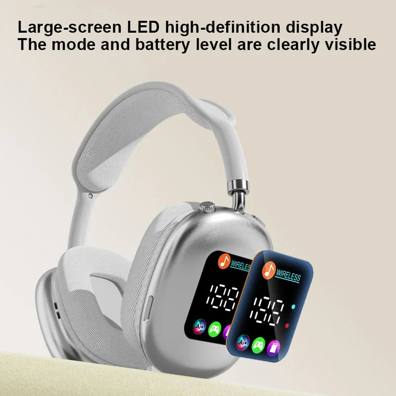 Wireless Headphones with Display | Nexovibe