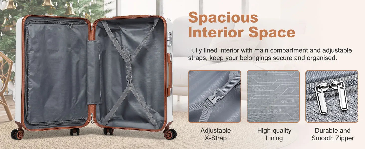 Premium Travel Luggage Set | Nexovibe