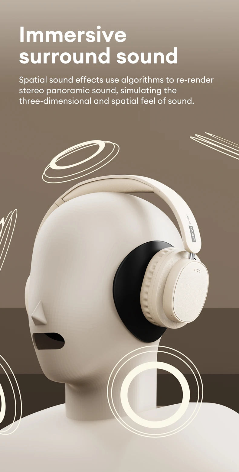 Premium-Look Wireless Headphones | 30H Battery | Nexovibe