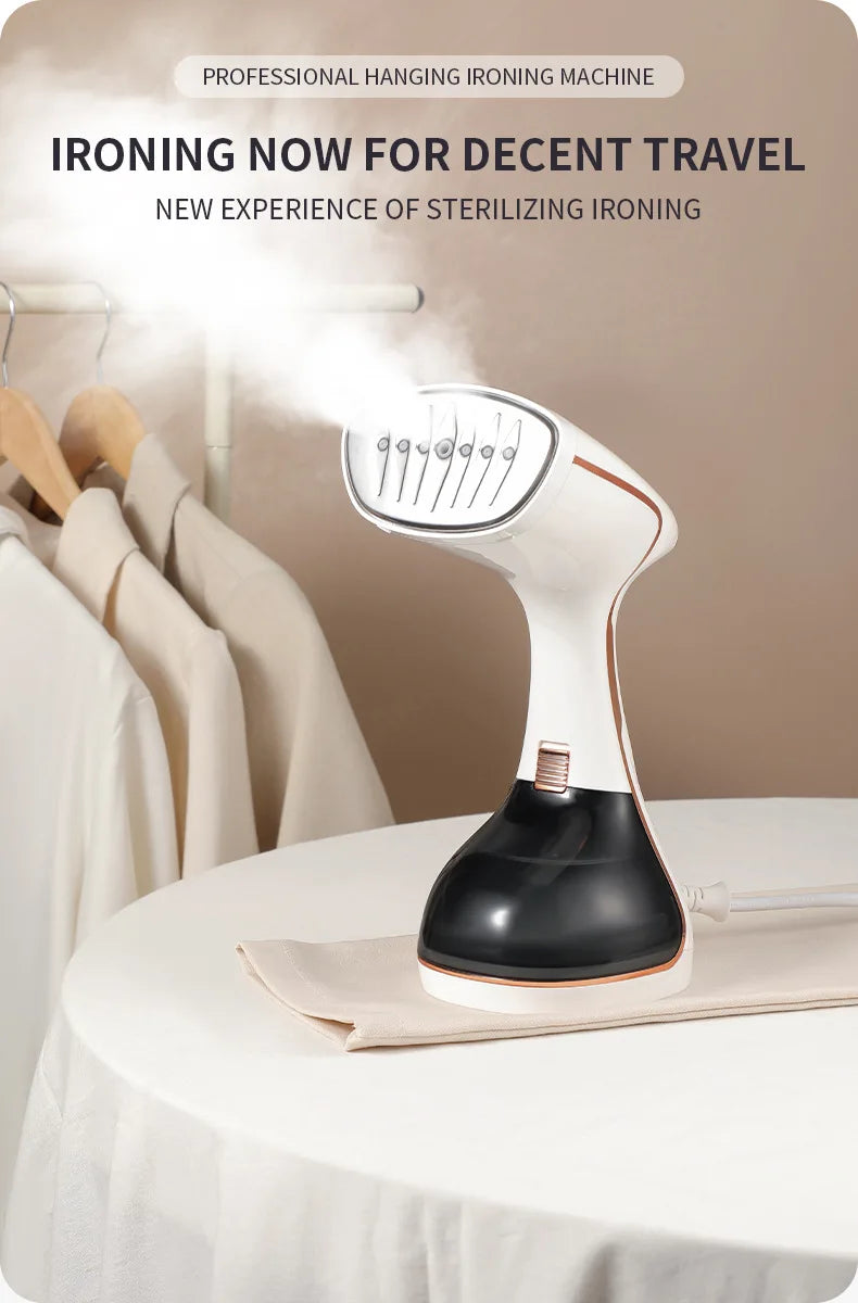 Portable Steam Iron | 1800W Fast-Heat | Nexovibe