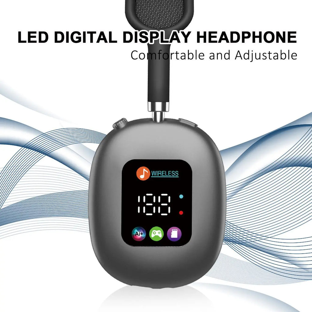 Wireless Headphones with Display | Nexovibe