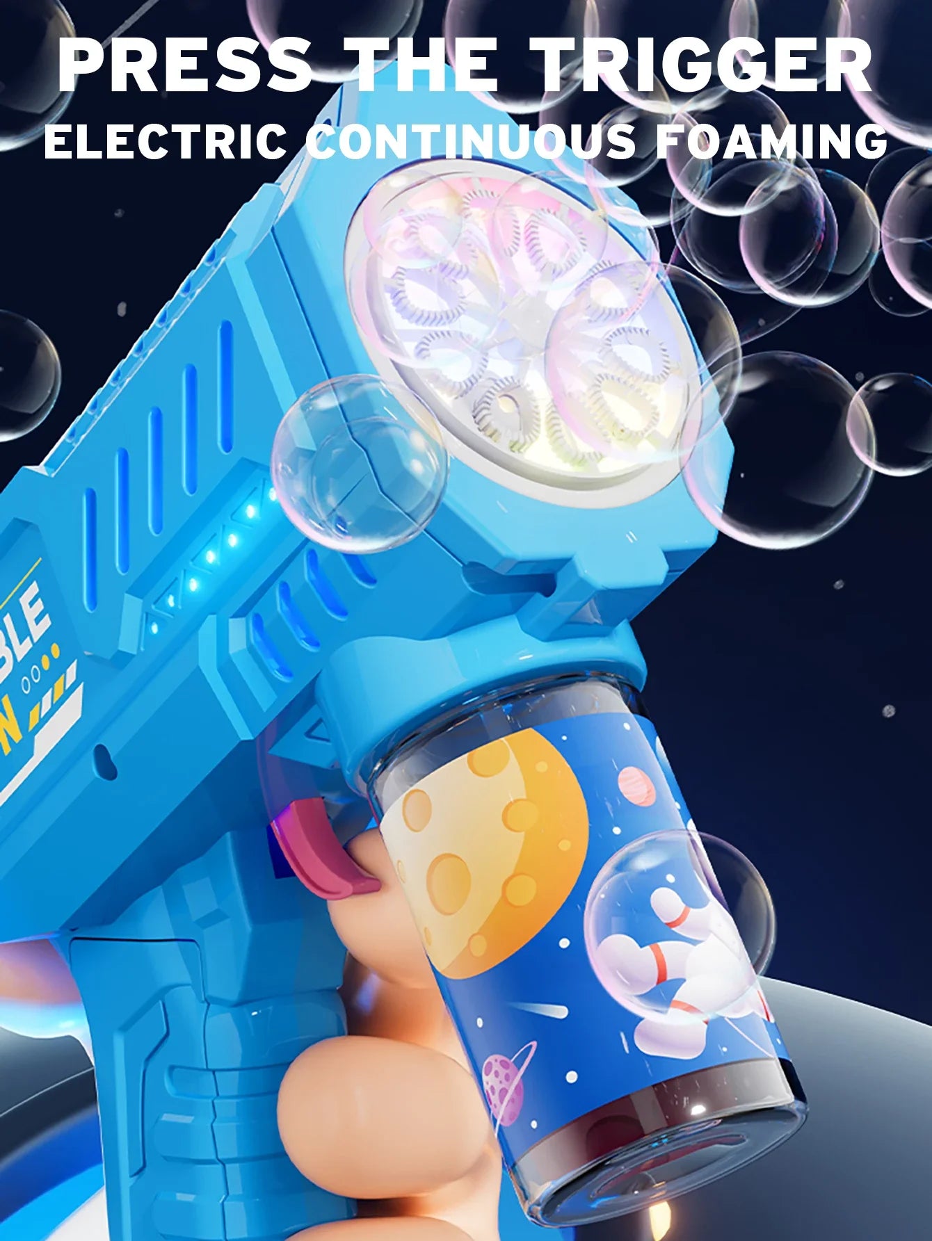 Automatic Bubble Gun | Nexovibe