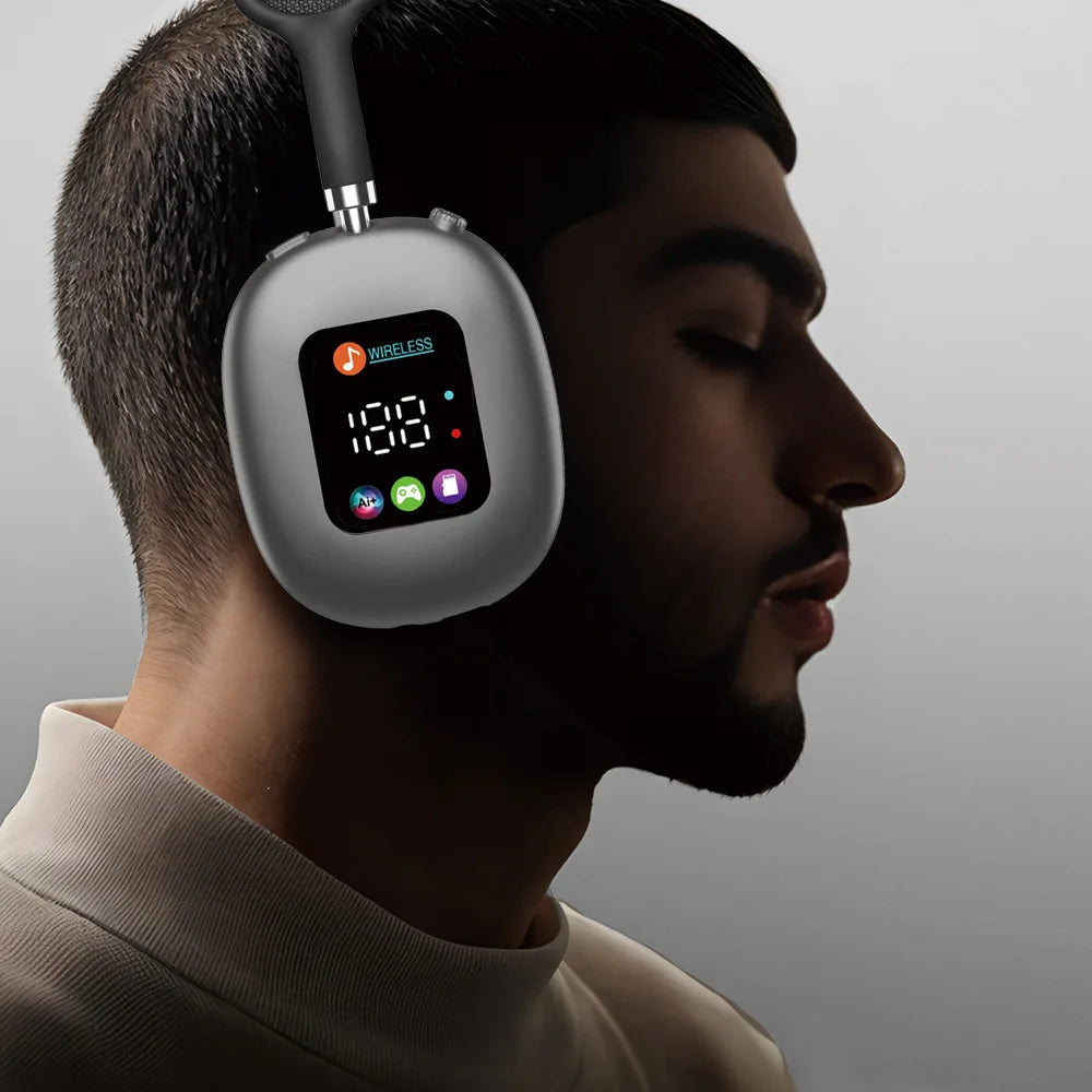 Wireless Headphones with Display | Nexovibe