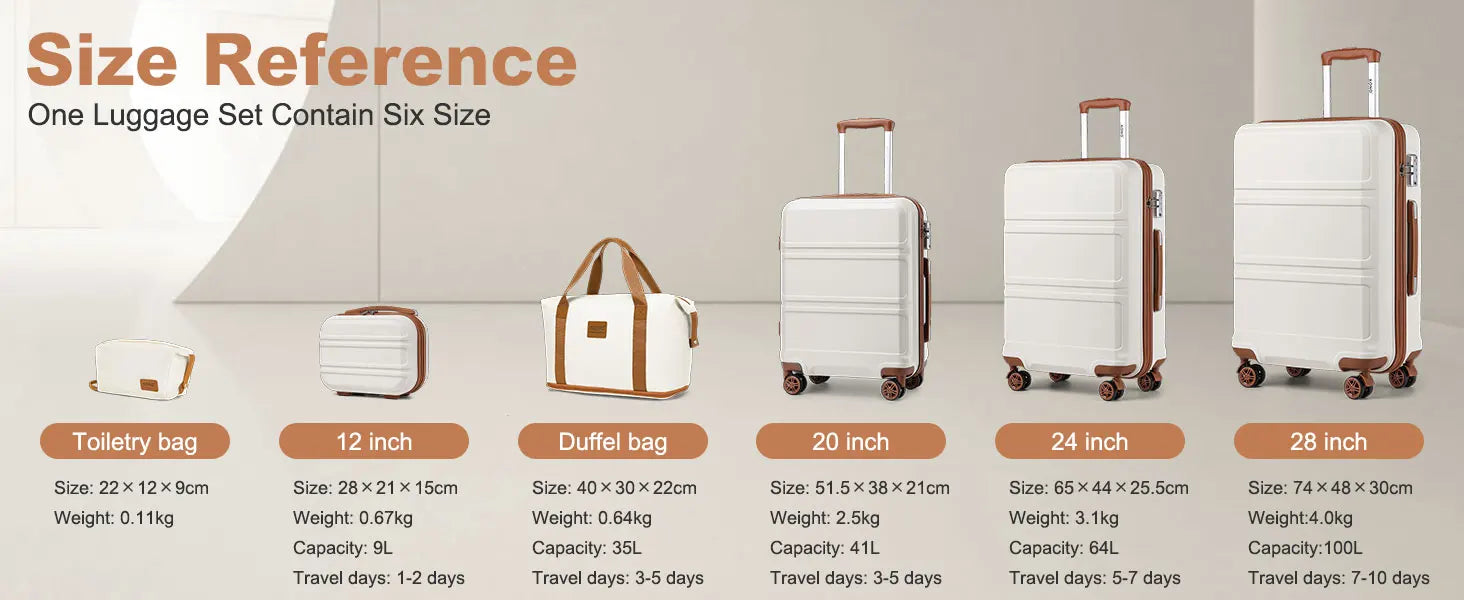 Premium Travel Luggage Set | Nexovibe