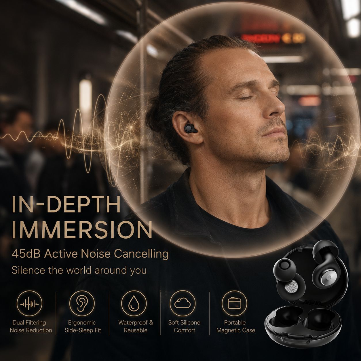 Noise Cancelling Earplugs | Nexovibe