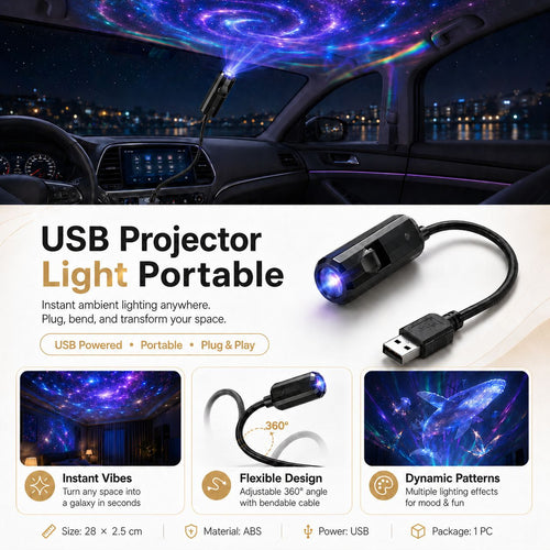 LED Animal Projector Light | USB Night Lamp | Nexovibe