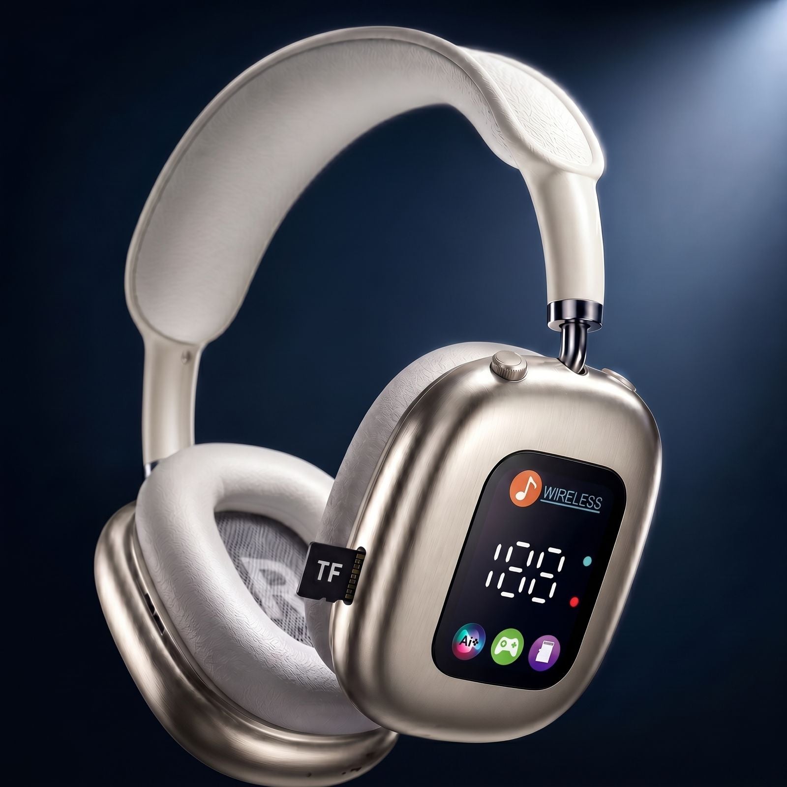 Wireless Headphones with Display | Nexovibe