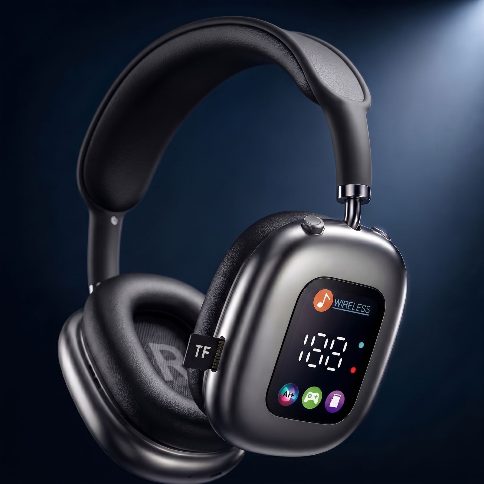 Wireless Headphones with Display | Nexovibe