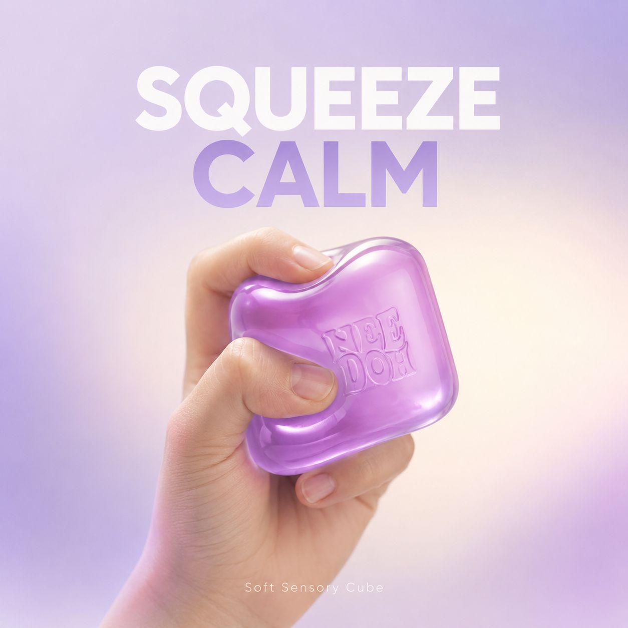 Sensory Stress Relief Cube | Anti-Anxiety Fidget | Nexovibe
