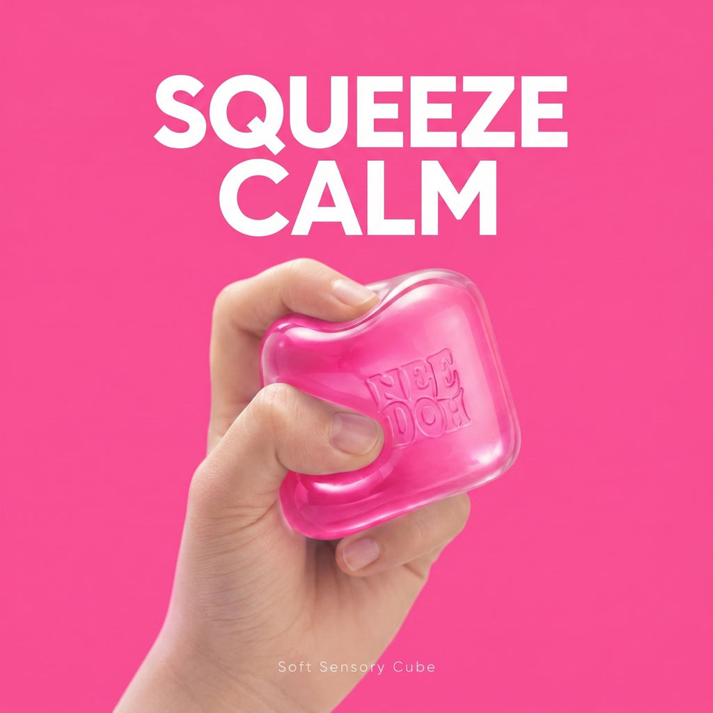 Sensory Stress Relief Cube | Anti-Anxiety Fidget | Nexovibe