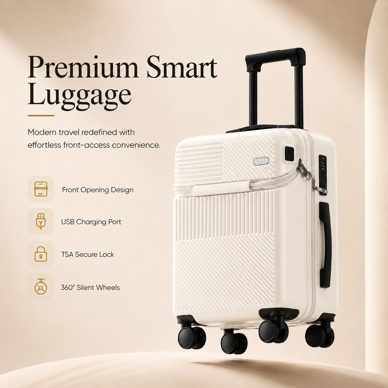 Premium Smart Luggage | Nexovibe