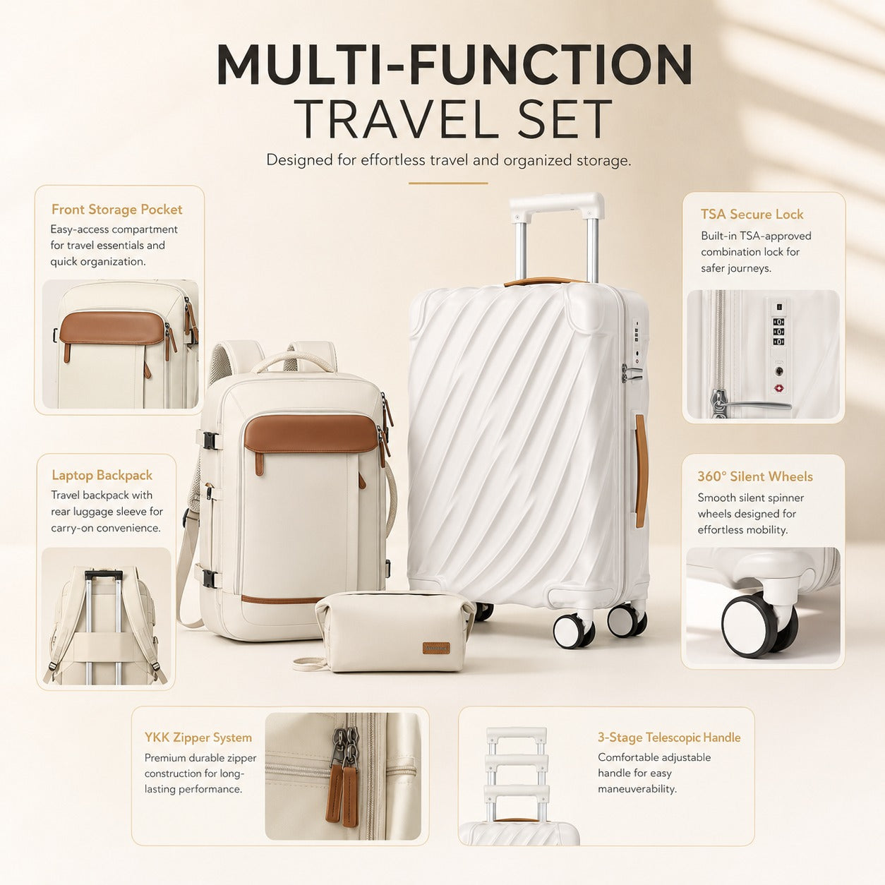 Premium Travel Set | Nexovibe