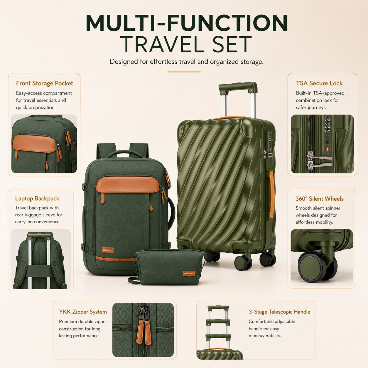 Premium Travel Set | Nexovibe